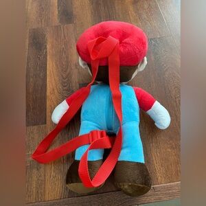 Kids plush Mario Backpack.